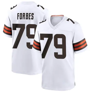 Men's Nike Cleveland Browns Drew Forbes Jersey - White Game