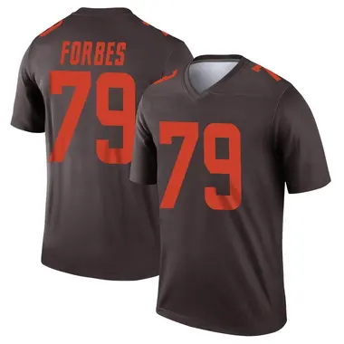 Youth Nike Cleveland Browns Drew Forbes Alternate Jersey - Brown Legend