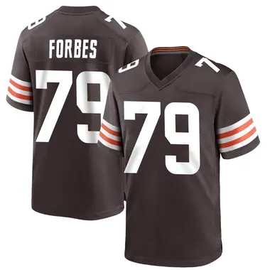 Youth Nike Cleveland Browns Drew Forbes Team Color Jersey - Brown Game
